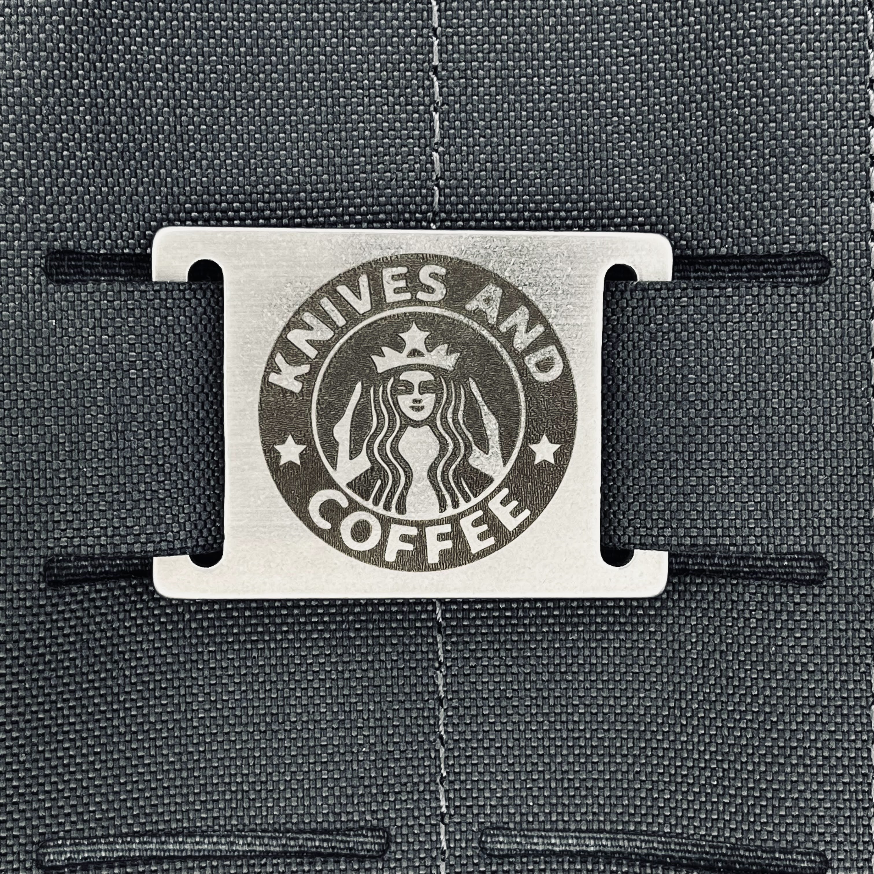 Molle tag Knives and Coffee