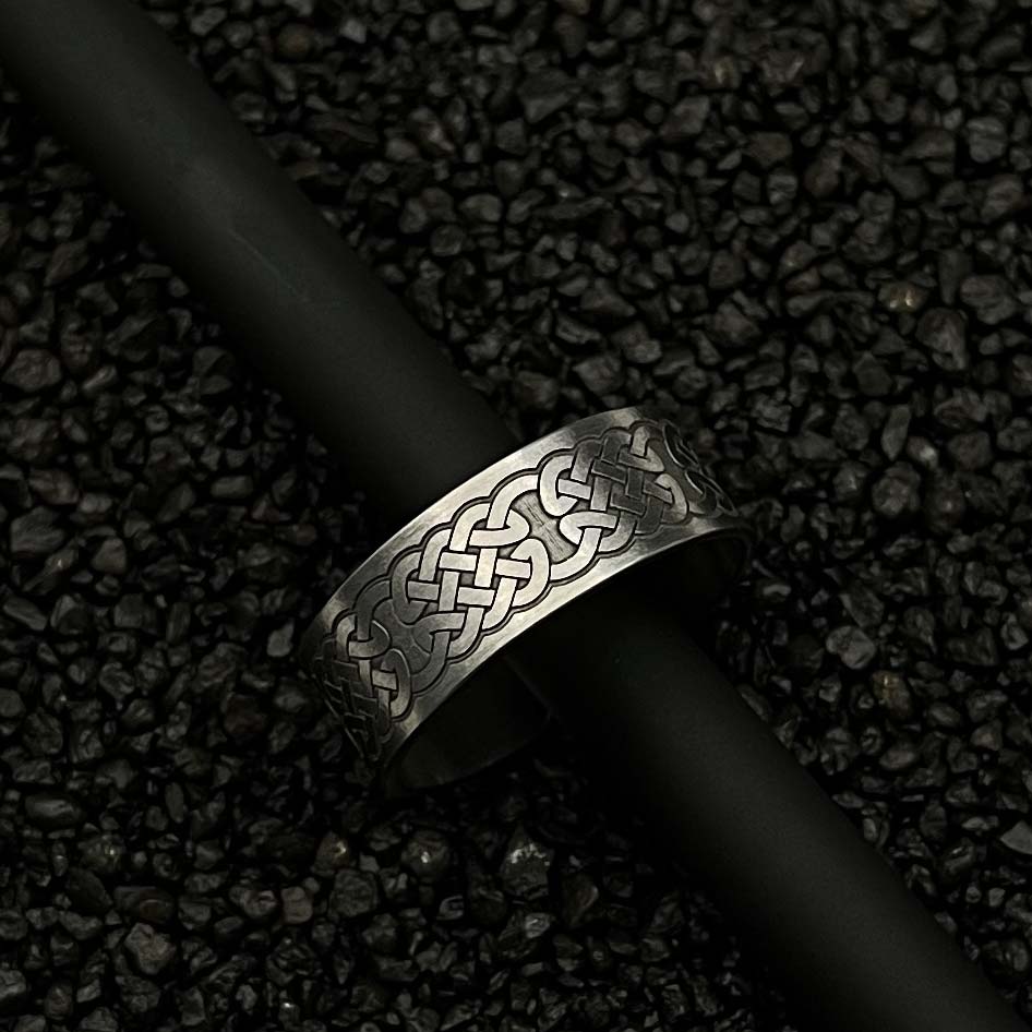 Titanový prsten Celtic