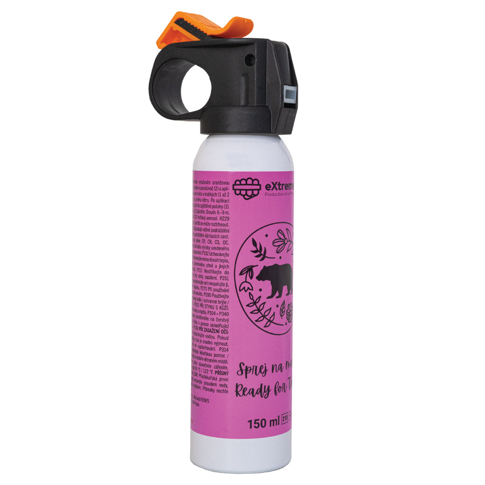 Obranné spreje na medvědy EXTREME POWER BEAR SPRAY EDC 150 ml